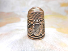 Load image into Gallery viewer, SOLD........A Georgian silver filigree thimble and case. c1800
