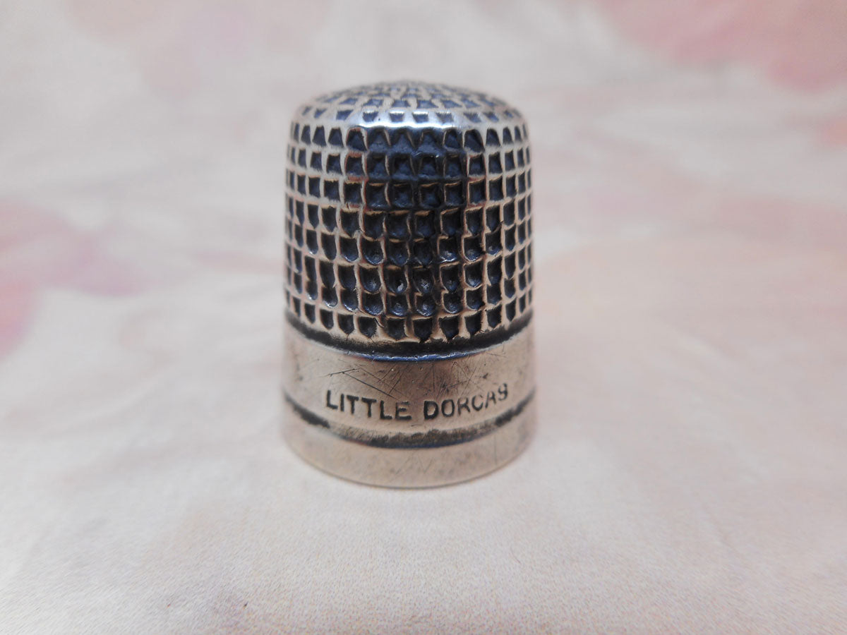 Little Dorcas steel clad thimble. Charles Horner. c 1910 – Curio ...