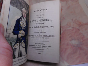 SOLD………….'The Loss  of the Royal George'- a book detailing the sinking in 1782.