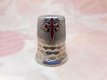 Load image into Gallery viewer, An old Spanish silver thimble. 19th century.
