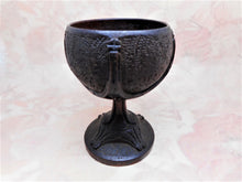 Load image into Gallery viewer, An antique carved goblet made from a coconut. 19th century.
