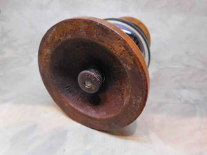 A French pepper mill. Kitchenalia.  Display. c1900