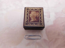 Load image into Gallery viewer, A Tunbridge Ware micro mosaic stamp box.  Mid 19thc
