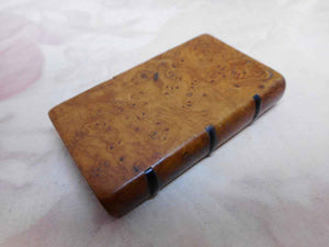 SOLD……..A little, well made snuff box in the form of a book. Mid 19thc