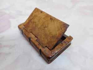 A small book shaped snuff box. mid 19th century.