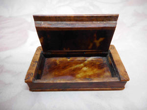 SOLD……..A little, well made snuff box in the form of a book. Mid 19thc