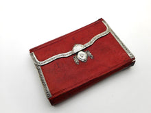 Load image into Gallery viewer, 1807 Lieutenant George Thomas of the HMS Tigris - red leather pocket book.
