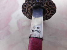 Load image into Gallery viewer, SOLD.....A silver handled sealing wax holder. Hall marked 1901.
