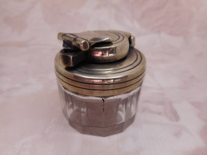 SOLD…….A travelling ink well with locking mechanism. c 1870