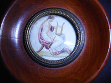 Load image into Gallery viewer, A small framed stipple engraving of a classical lady.  c 1800
