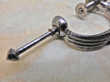 Load image into Gallery viewer, A fine cut steel netting clamp. c 1800
