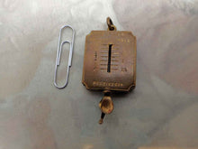 Load image into Gallery viewer, A brass letter scale and stamp case.  c1890
