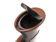 Load image into Gallery viewer, SOLD.......A large table snuff box in the shape of a boot. c 1870
