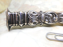 Load image into Gallery viewer, An embossed Dutch silver knitting sheath. c 1860
