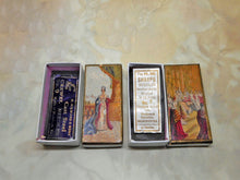 Load image into Gallery viewer, SOLD…..Two Baxter print needle packet boxes. Regal Set. c 1850
