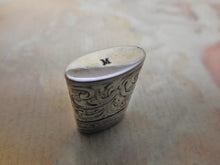 Load image into Gallery viewer, SOLD……A small silver leads case. Writing accessory. c 1850
