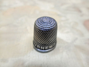 Bournemouth- a souvenir silver thimble. HM. 1930. HG&S