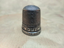 Load image into Gallery viewer, Bournemouth- a souvenir silver thimble. HM. 1930. HG&amp;S
