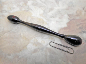 A horn glove darner an antique sewing tool c1860.