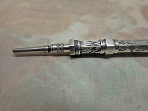 SOLD....A hall marked silver mechanical pencil. Birmingham 1901.