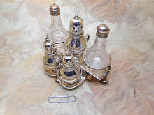 Load image into Gallery viewer, A miniature sterling silver cruet made to an 18th century design.
