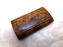 Load image into Gallery viewer, A walnut puzzle snuff box. c 1850
