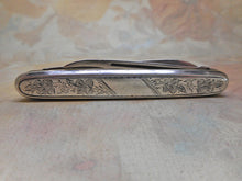 Load image into Gallery viewer, An American sterling silver folding fruit knife. c  1880
