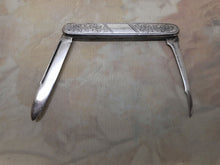 Load image into Gallery viewer, An American sterling silver folding fruit knife. c  1880
