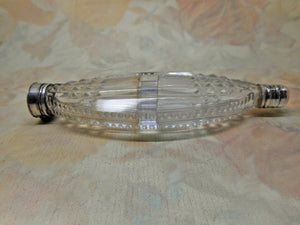 SOLD…….A Georgian cut glass double ended scent bottle. c 1830