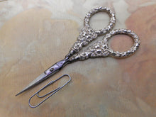 Load image into Gallery viewer, SOLD…….A small pair of silver handled scissors. c1840
