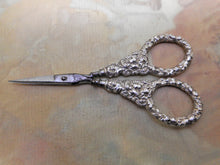 Load image into Gallery viewer, SOLD…….A small pair of silver handled scissors. c1840
