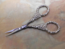 Load image into Gallery viewer, SOLD…….A small pair of silver handled scissors. c1840
