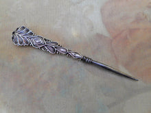 Load image into Gallery viewer, A silver handled stiletto / awl used when sewing. c1830
