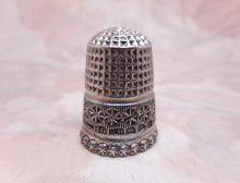 Load image into Gallery viewer, An antique silver thimble by Charles Horner. Chester 1899
