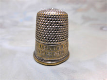 Load image into Gallery viewer, Two commemorative thimbles George V &amp; Queen Mary&#39;s Jubilee 1935
