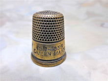 Load image into Gallery viewer, Two commemorative thimbles George V &amp; Queen Mary&#39;s Jubilee 1935
