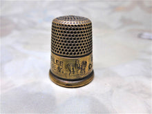 Load image into Gallery viewer, Two commemorative thimbles George V &amp; Queen Mary&#39;s Jubilee 1935
